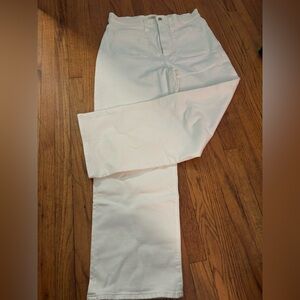Madewell women’s white jeans